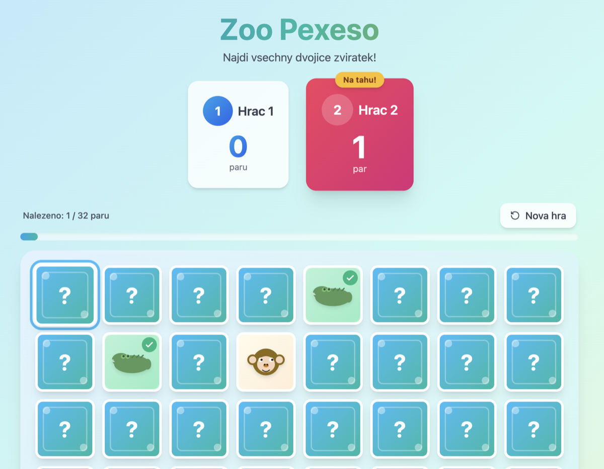 Zoo Pexeso